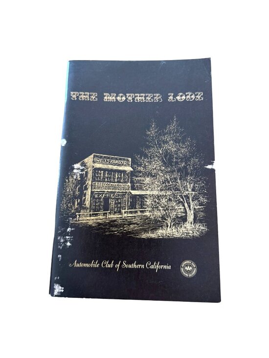 Automobile Club of Southern California Other - The Mother Lode 1978 Guidebook VTG Automobile Club Of Southern California Maps